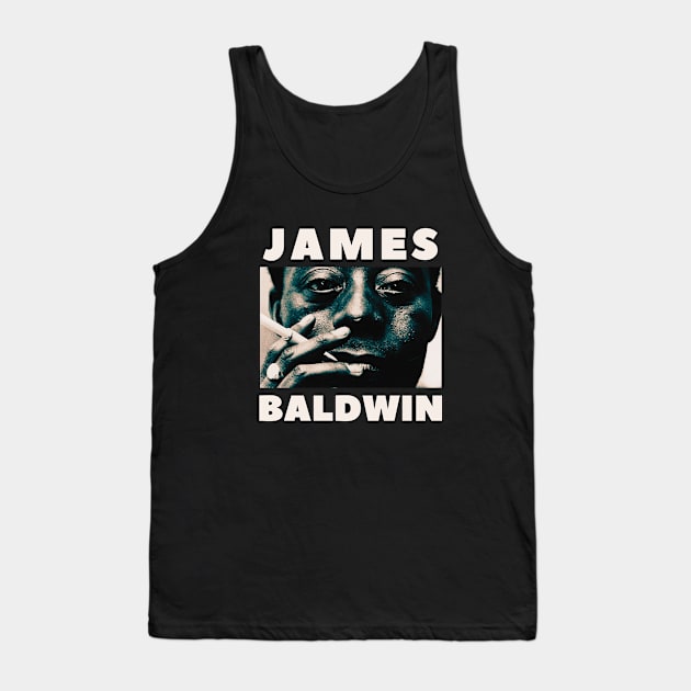 James Baldwin portrait Tank Top by artbleed